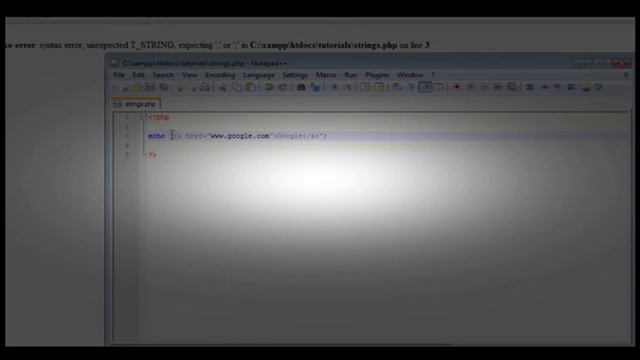 ʬ PHP Tutorial 7 Single Quotes and Concatenation (Beginners) YouTube смотреть онлайн