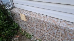 Облицовка Цоколя керамогранитом показываю что получилось