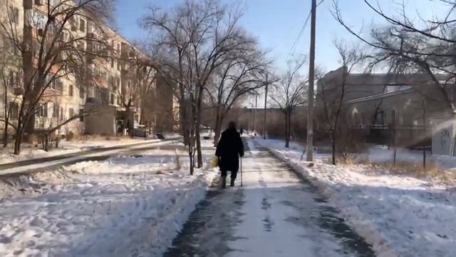 Актобе 2020. Зима - это не только красота , но и проблемы . смотреть онлайн