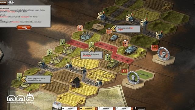 Panzer General Online Gameplay First Look - HD смотреть онлайн