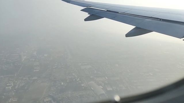 GoAir Airbus A320 Window Seat "24A" View | Takeoff | Landing смотреть онлайн