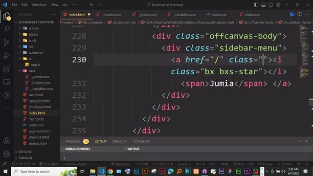 Building a Responsive Jumia Clone Navbar | PHP E-commerce Website Series #007 смотреть онлайн