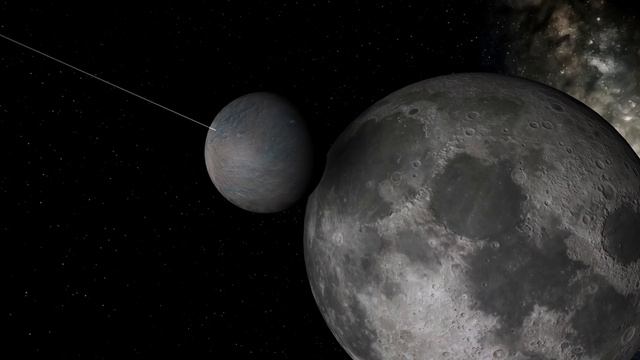 Universe Sandbox 2 - Ceres Crashes into Moon смотреть онлайн