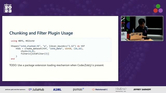HDF5.jl: Hierarchical data storage for the Julia ecosystem | Multiple Speakers | JuliaCon 2023 смотреть онлайн