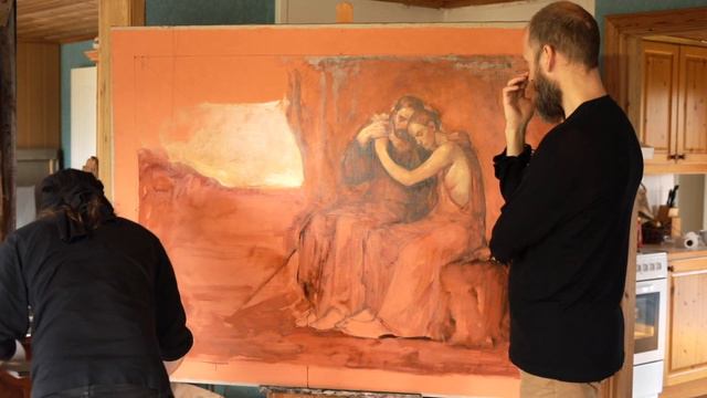 Fusing A Plen Air Study & Old Masters | Sebastian Salvo Paints A Two-Figure Composition (Pt. 2)