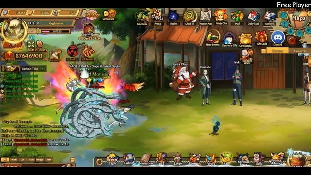 Recruited "Otsutsuki Momoshiki" ► Unlimited |Classic |Anime |Ninja World Online смотреть онлайн