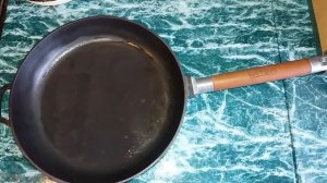 Поржавела чугунная сковорода что делать