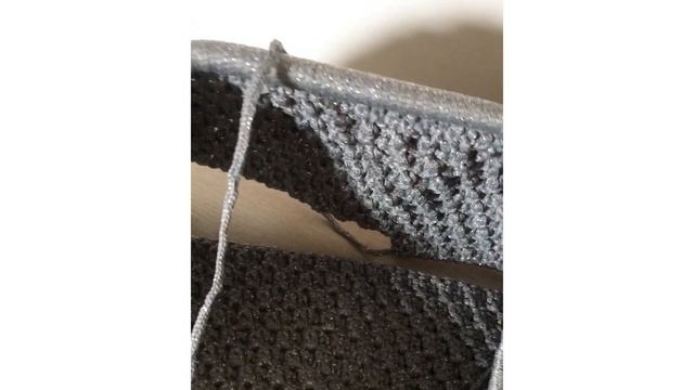 Вязаная сумка с потайным фермуаром