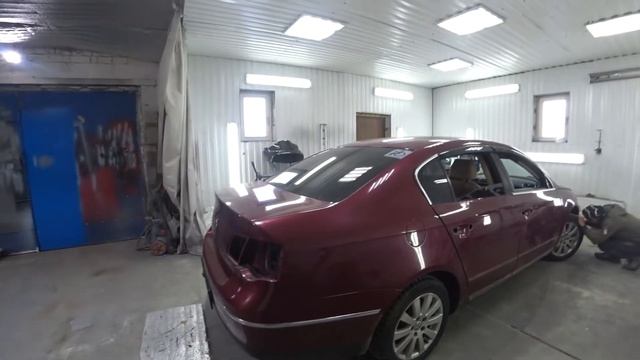 Перекрас после перекраса.Volkswagen Passat B6 смотреть онлайн