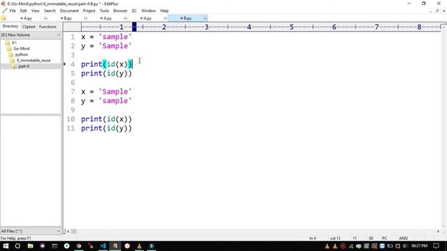 Immutability and reusability in PYTHON | Part - 1 | Lecture - 27 смотреть онлайн