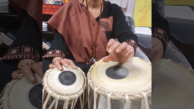 Tabla class ,lesson #4 ? Teentaal Qaida-1 ? online classes available смотреть онлайн