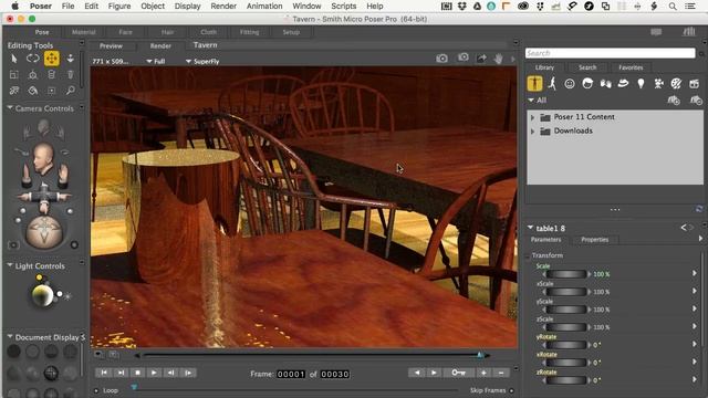 Poser 11: SuperFly Render Settings смотреть онлайн