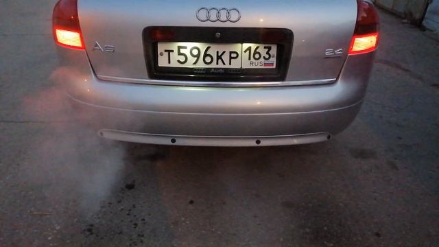 Audi A6 C5 парит одна труба смотреть онлайн
