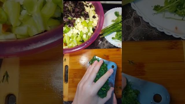 Bonkada qishga salat,Салат @little_shef #вкуснаяеда #вкусныерецепты #готовим #еда #салат #кухня смотреть онлайн