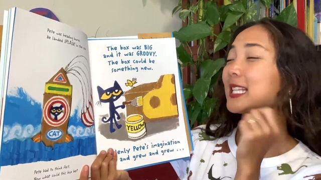 Pete the Cat's Groovy Imagination by James and Kimberly Dean: Interactive Read Aloud Book for Kids смотреть онлайн
