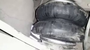 Пневма на уаз по дешману. Серия 1. Первая примерка пневмобаллонов на уаз патриот акпп