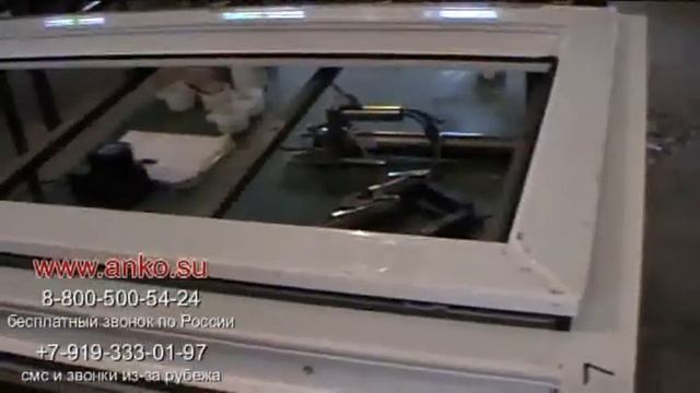 32 Фурнитура Установка створки, ответных частей Обучение производству пластиковых окон смотреть онлайн