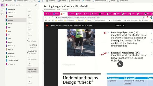 Resizing an Image in OneNote смотреть онлайн