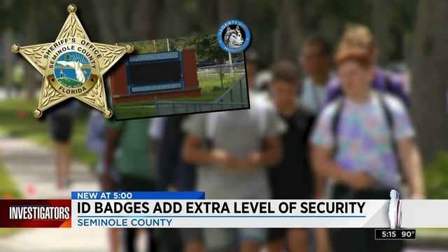 ID badges add extra level of security at schools смотреть онлайн