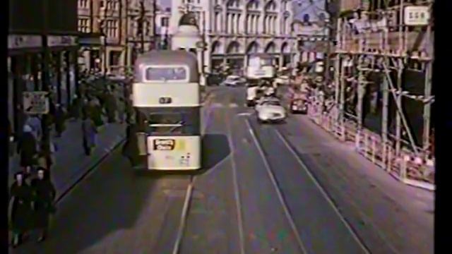 Sheffield Tram 1960 - Meadowhead To Sheffield Lane Top