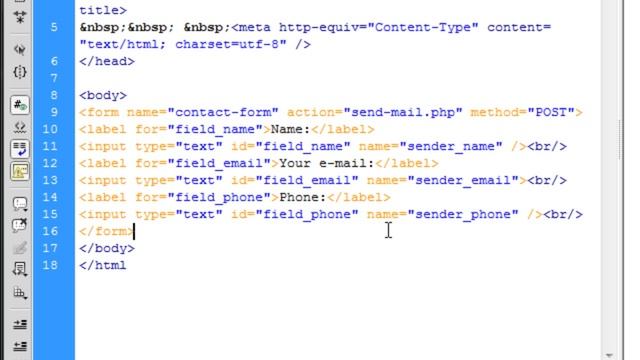 How to Create an HTML/PHP Contact Form (part two) смотреть онлайн