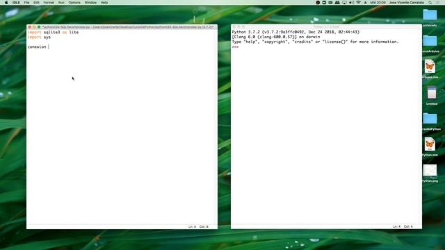 Curso de Python 03 Conexión con SQLite 00001 Conexion SQLite смотреть онлайн