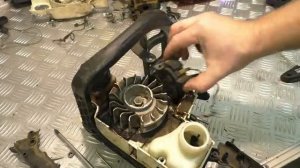 ПОЛНАЯ РАЗБОРКА бензопилы STIHL MS1800 - пропала мощность, плохо заводится, ЧТО В ЦИЛИНДРЕ