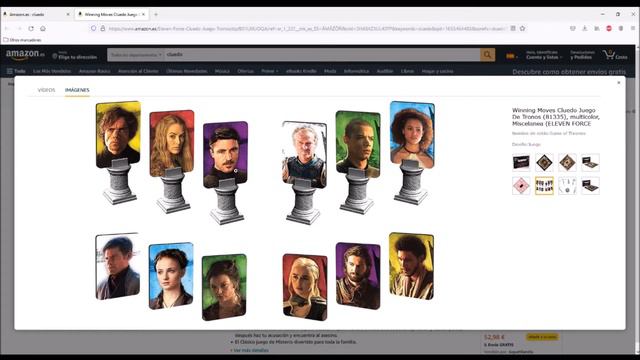 BUSCANDO CLUEDO EN AMAZON - VERSIONES - PRECIOS - DISPONIBILIDAD смотреть онлайн
