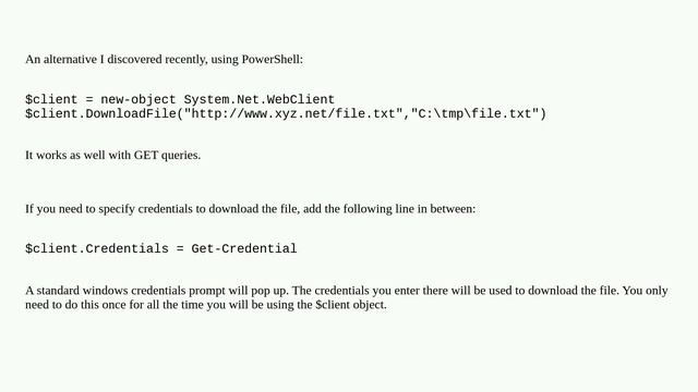 How to download files from command line in Windows like wget or curl смотреть онлайн