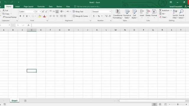 آموزش ساده و سریع اکسل - EXCEL 2016 - E01 смотреть онлайн
