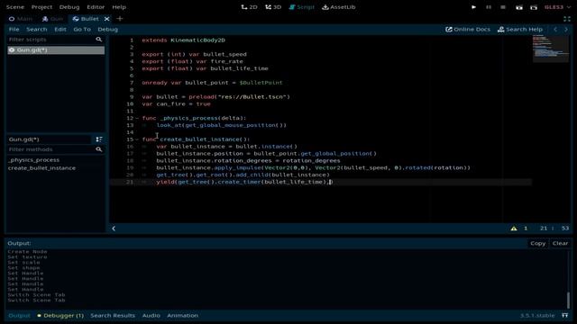 Godot - Create a 2D Shooting Game. смотреть онлайн