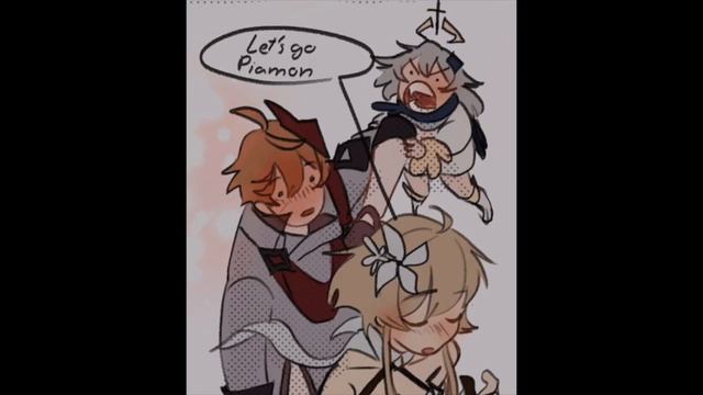 Chilumi: Childe's Birthday Present (Genshin Impact Comic Dub) смотреть онлайн