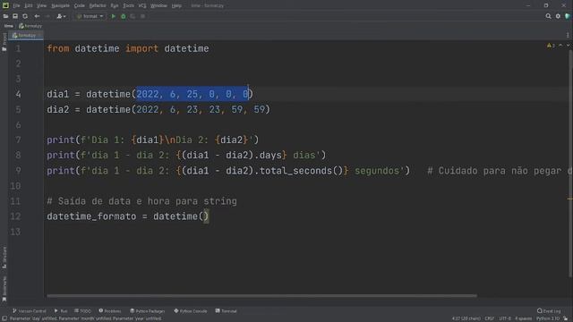 259 - Formatando data com DATETIME Pyton смотреть онлайн