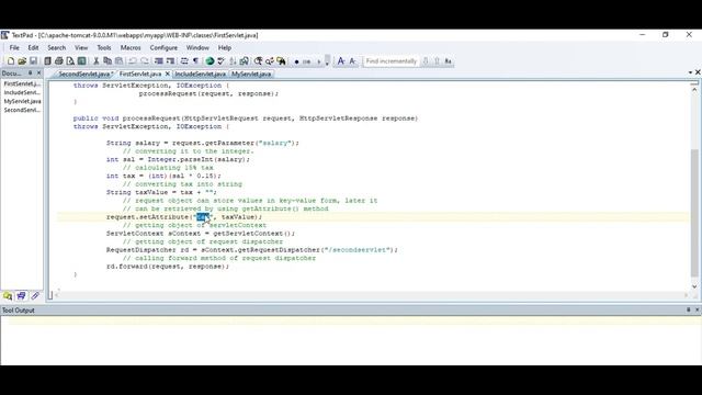 Web Engineering in Java V8 : Request Dispatcher forward and include method смотреть онлайн