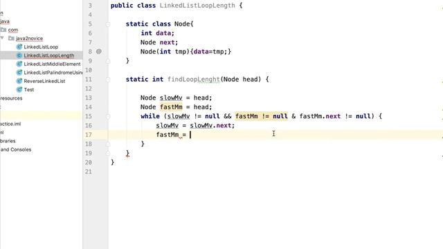 Find Loop Length Linked List смотреть онлайн