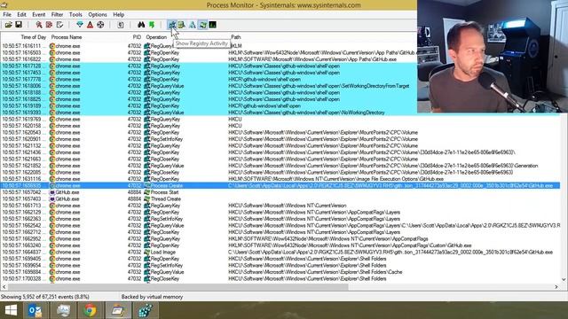 Debugging an application using Sysinternals Procmon and Procexp смотреть онлайн