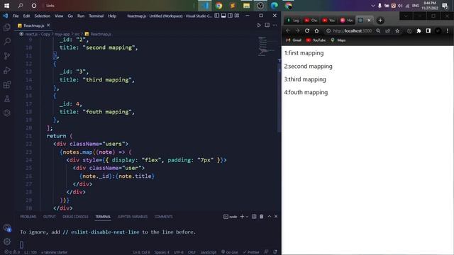 How to limit react map loop for a specific time || react map смотреть онлайн