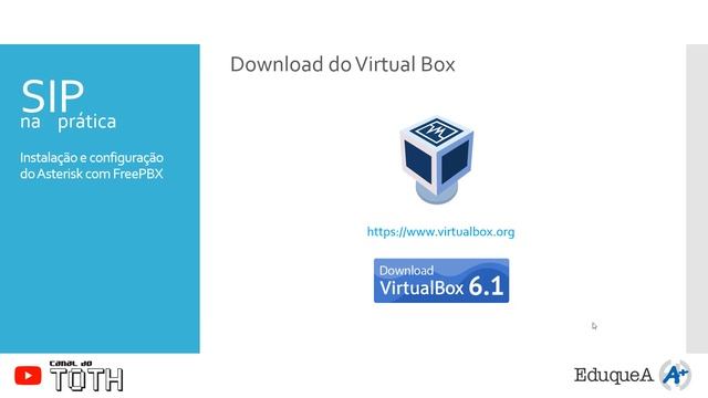 Curso SIP na prática - Aula 2 - Instalação do VirtualBox - FreePBX Asterisk смотреть онлайн