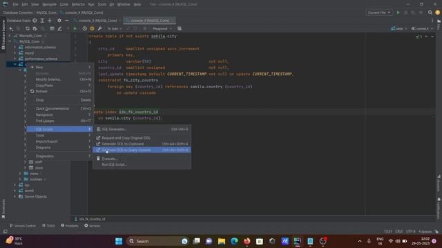 How to generate DDL in Datagrip смотреть онлайн