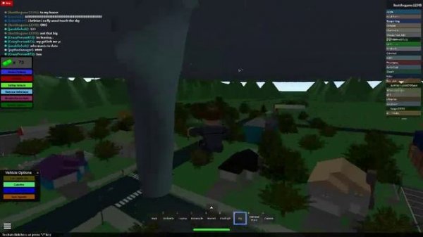 ROBLOX TORNADO!!!!!