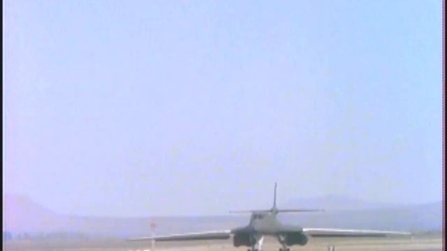 Rockwell B1 B Production Flight Test (circa 1984)