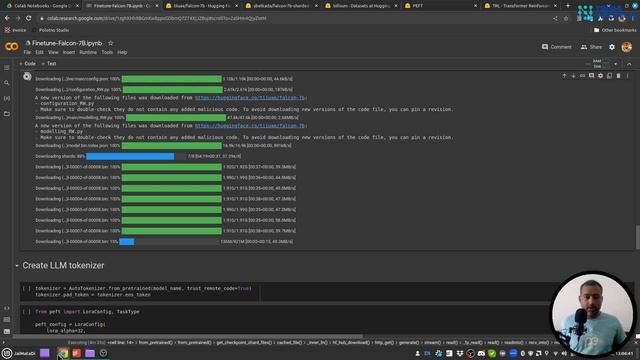 How to fine tune Falcon LLM on custom dataset | Falcon 7B fine tune tutorial | Google Colab смотреть онлайн