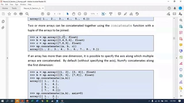 Lecture 7 : Numpy Library Part 2 смотреть онлайн