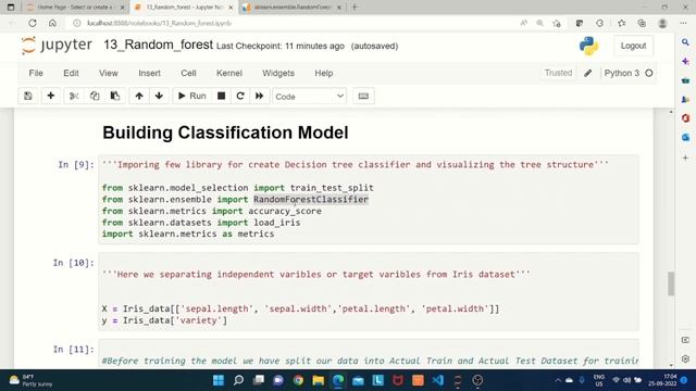 Random Forest Classifier||Machine Learning Tutorial||Part-13||Malayalam смотреть онлайн