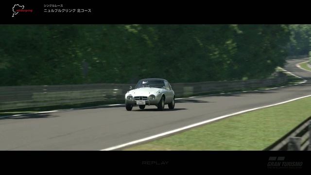 GT Sports Toyota Sports 800 でニュル北コースを走る。 смотреть онлайн