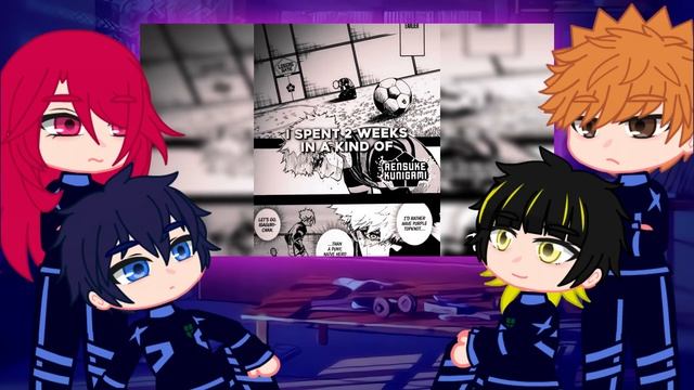 Team z react to Blue lock part 3 / gacha life / isagi yoichi смотреть онлайн