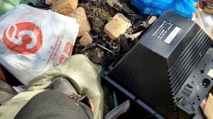 ДОБЫЧА МЕДИ..... Поиск меди, латуни, алюминия на помойках. Нашёл много всего.