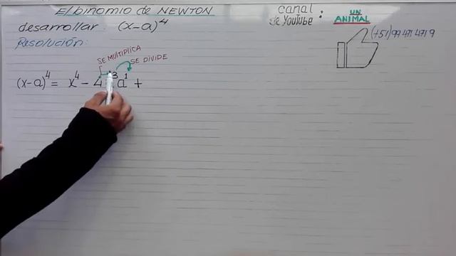 BINOMIO DE NEWTON (EJERCICIO 1) смотреть онлайн