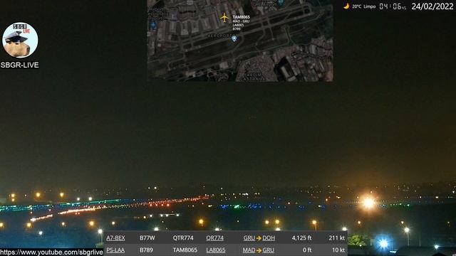 SBGR LIVE 4K - Aeroporto Internacional De Guarulhos AO VIVO - GRU Airport