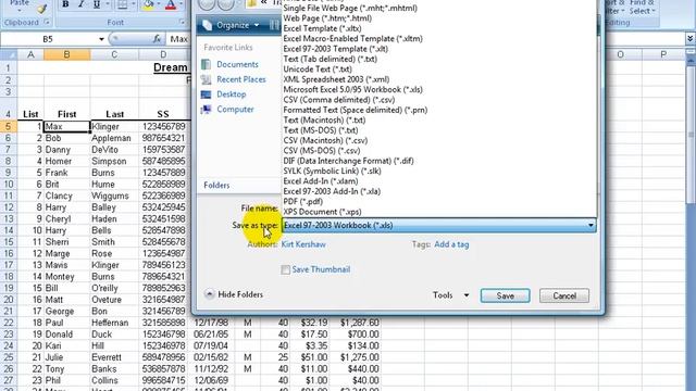 Excel 2007: Export To Word смотреть онлайн